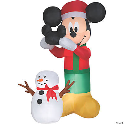 Airblown Mickey Snowman Inflatable